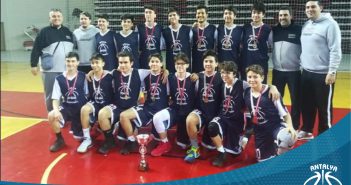 U 14 ERKEK TAKIMIMIZ ANTALYA ŞAMPİYONU
